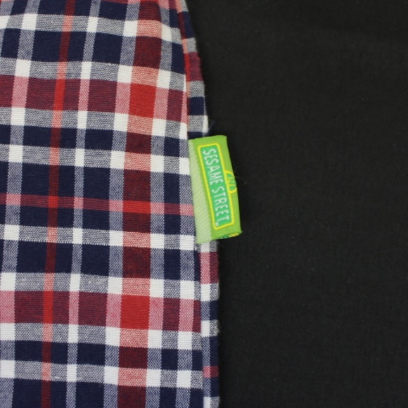 Plaid Sesame Street Shorts - Picture 3 of 4